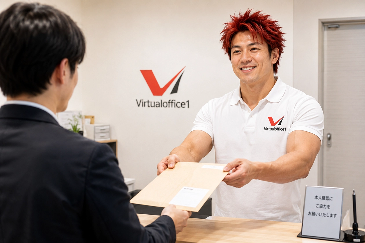 郵便物受け取り時の本人確認