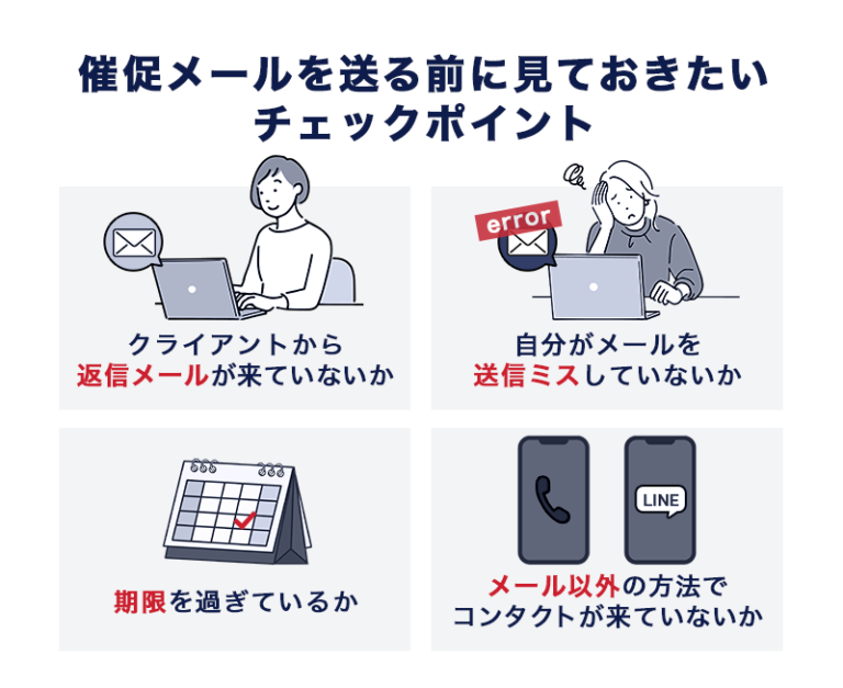 不快にさせない催促メールを作成する方法|やんわりとした表現の例文を紹介 | 東京の人気格安バーチャルオフィス【翌年基本料 月額0円(無料 ...