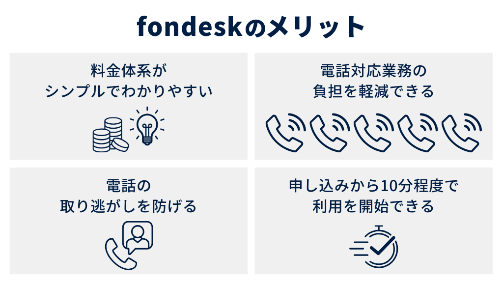 fondeskのメリット