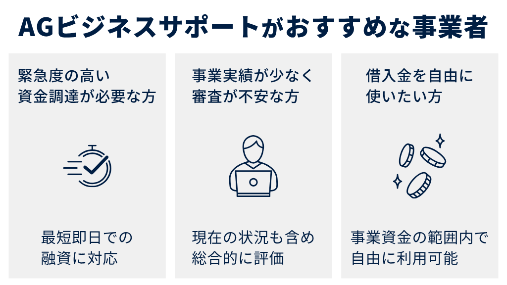 AGビジネスサポートの利用がおすすめな事業者の特徴