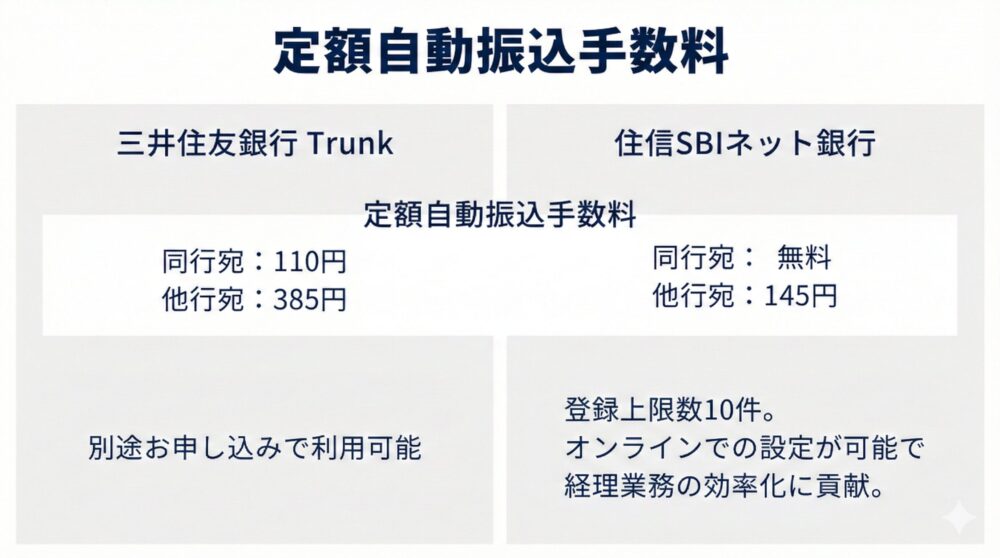 2.定額自動振込手数料